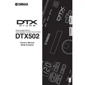 Yamaha DTX502 Drum Kit