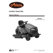 Ariens 936 Series 936043 Tractor manual cover