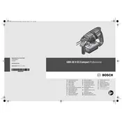 Bosch 0 611 903 R7F Hammer manual cover