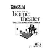 Yamaha YHT-18 Sound System manual cover