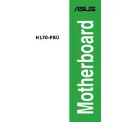 ASUS H170-PRO Motherboard manual cover