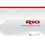 Kia Rio 2021 Hatchback manual cover