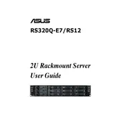 ASUS RS320Q-E7-RS12 Server manual cover