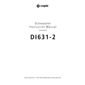 Caple DI631 Dishwasher manual cover