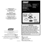 Coleman All-in-One Cooking System 9914 Series manual cover