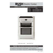 Bush 2287041 BUEDC60W Cooker manual cover