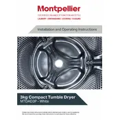 Montpellier MTDAD3P Dryer manual cover