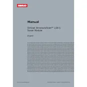 Simrad StructureScan LSS-1 Sound Module manual cover