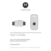 Uniden Motorola TRAINER200U Collar manual cover