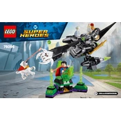 LEGO Super Heroes 76096 Construction Set manual cover