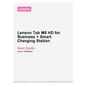 Lenovo TAB M8 HD TB-8505XC Tablet manual cover