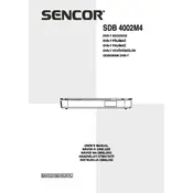 Sencor SDB 4002M4 Receiver manual cover