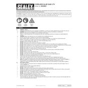 Sealey AK2923 Glue Gun manual cover