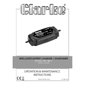 Clarke 6267008 IBC7 Intelligent Battery Charger manual cover