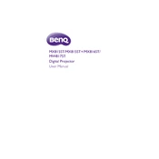 BenQ MX817ST manual cover