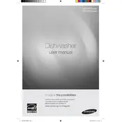 Samsung DMT210RFB Dishwasher manual cover