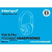 Intempo EE1119 Foldable Headphones manual cover