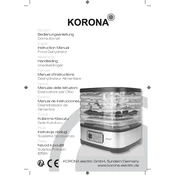 Korona 57011 Dehydrator manual cover