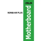 ASUS M2N68-AM PLUS Motherboard manual cover