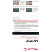 Toyota Avalon Navigation 2009 Sedan