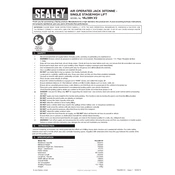 Sealey YAJ30H.V2 Jack manual cover