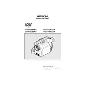 Hitachi DZMV200EUK Camcorder manual cover