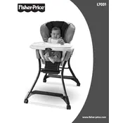 Fisher Price Mattel Zen Collection High L7031 Chair manual cover