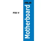 ASUS P5K-V Motherboard manual cover