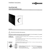 Viessmann HoriCell-HG Boiler manual cover