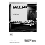 Grundig GEZST47000 Oven manual cover