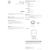 Audio-Technica ATW-C4100 Microphone manual cover