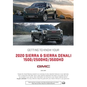 GMC Sierra 2020 manual cover