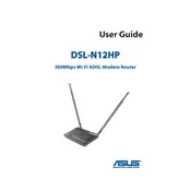 ASUS DSL-N12HP Router manual cover