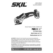 Skil ES4651A-00 Multi-Cutter manual cover