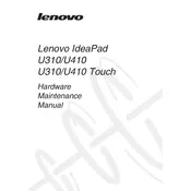 Lenovo IdeaPad U310 Touch Laptop