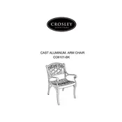 Crosley CO6101-BK Chair manual cover