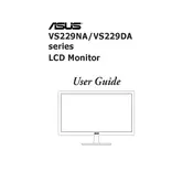 ASUS VS229DA Monitor manual cover