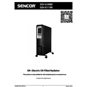 Sencor SOH 6109BK Radiator manual cover