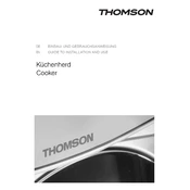 Thomson HIT641CWI Cooker manual cover