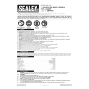 Sealey GSA6005 Impact Wrench manual cover