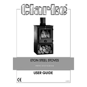 Clarke 6910137 Eton Steel Stove manual cover