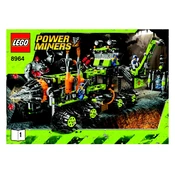 LEGO 8964-1 Construction Set manual cover