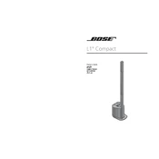 Bose L1 Compact Portable Line Array System manual cover