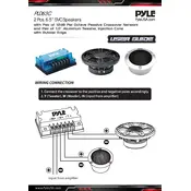 Pyle PLD63C Speaker manual cover