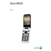 Doro 6620 Phone manual cover