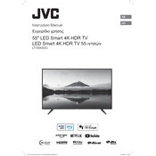 JVC LT-55K800 manual cover