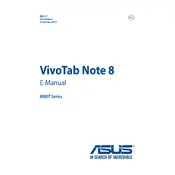 ASUS VivoTab Note 8 (M80TA) Tablet manual cover