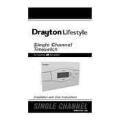 Drayton LP811 Programmer  manual cover