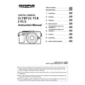 Olympus E-PL10 IM008 manual cover