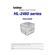 Brother HL-2460 Series manual cover